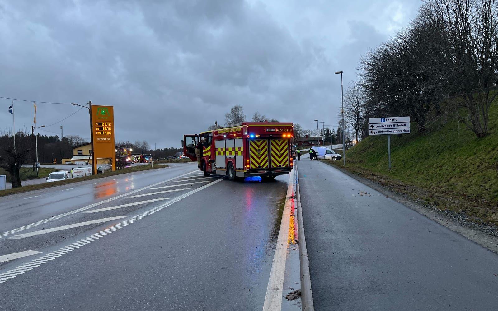 Olyckan inträffade på torsdagsmorgonen.