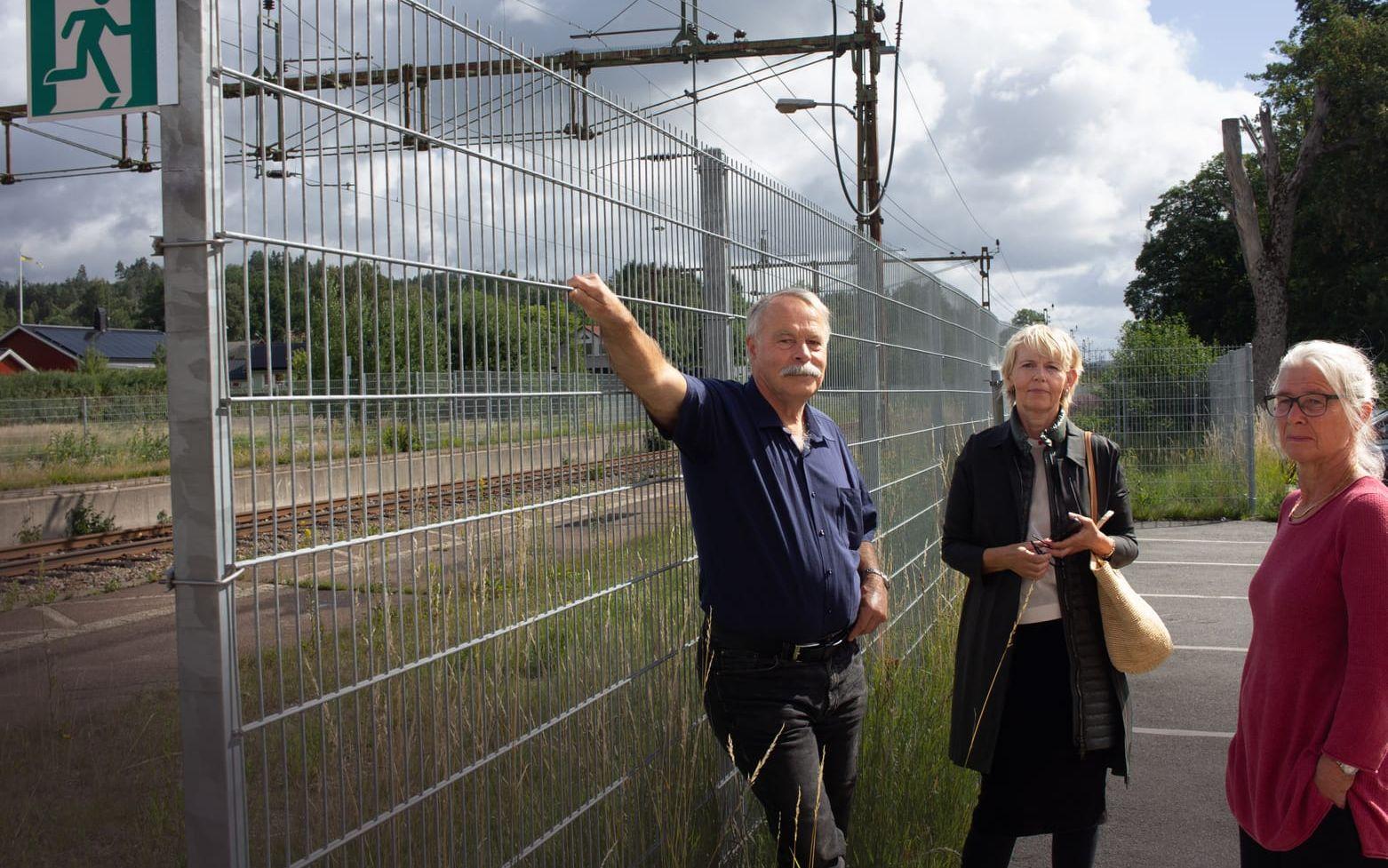 Mats Werner, Katarina Nordling och Gudrun Zeijlon. 