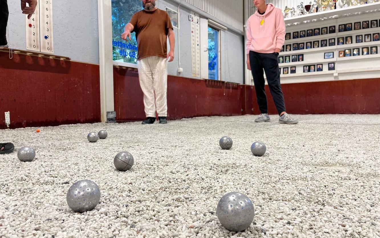 Christer Svensson och storebror Andreas Roolf, som tidigare också spelade i juniorlandslaget.