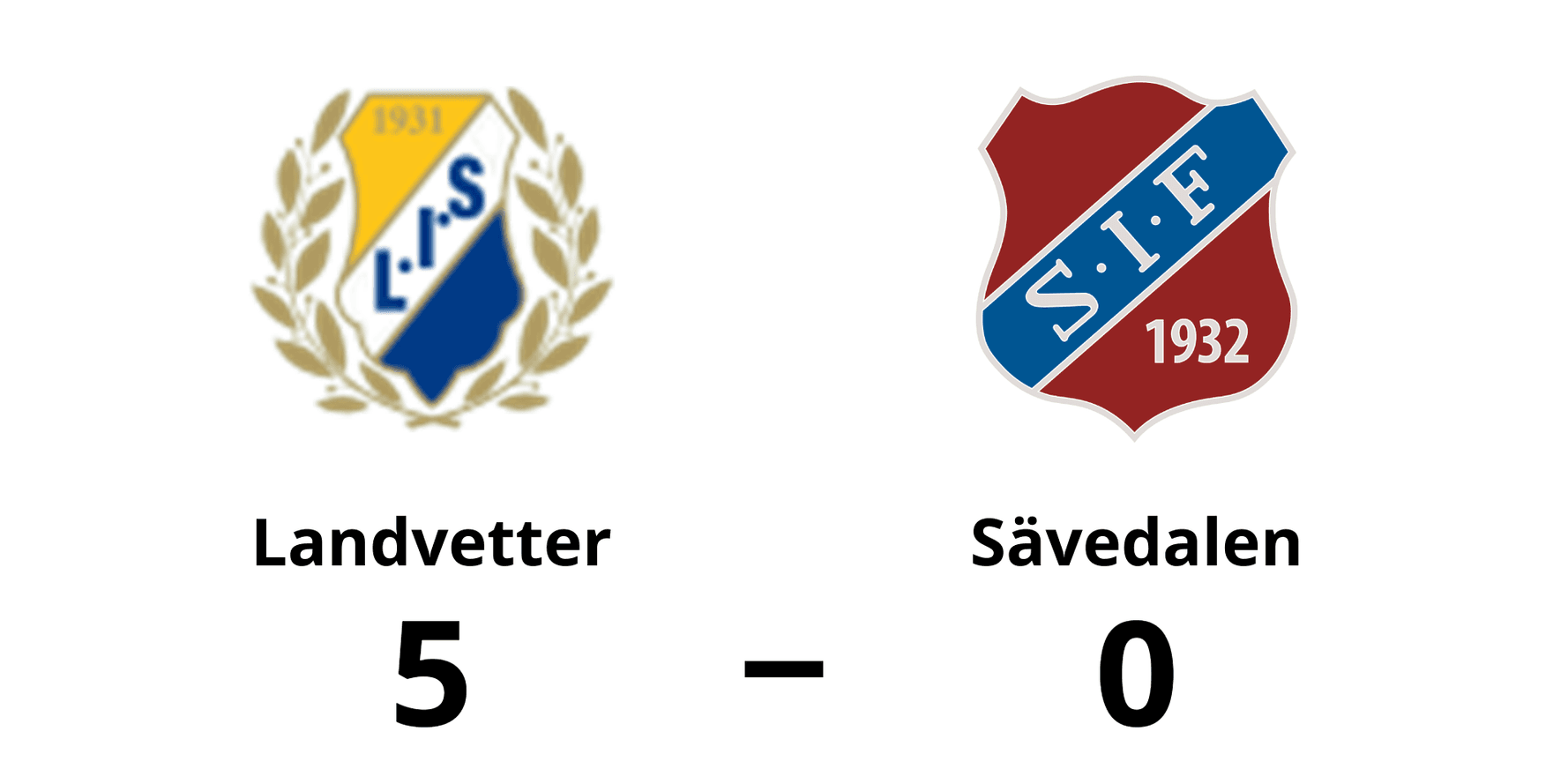 Landvetter IS vann mot Sävedalens IF herr